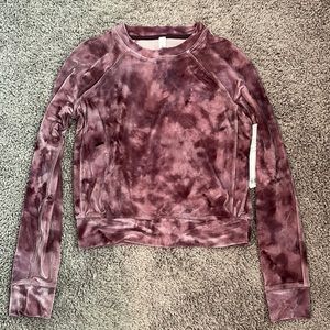 Lululemon Womens long sleeve crew velour shirt - 2 - purple